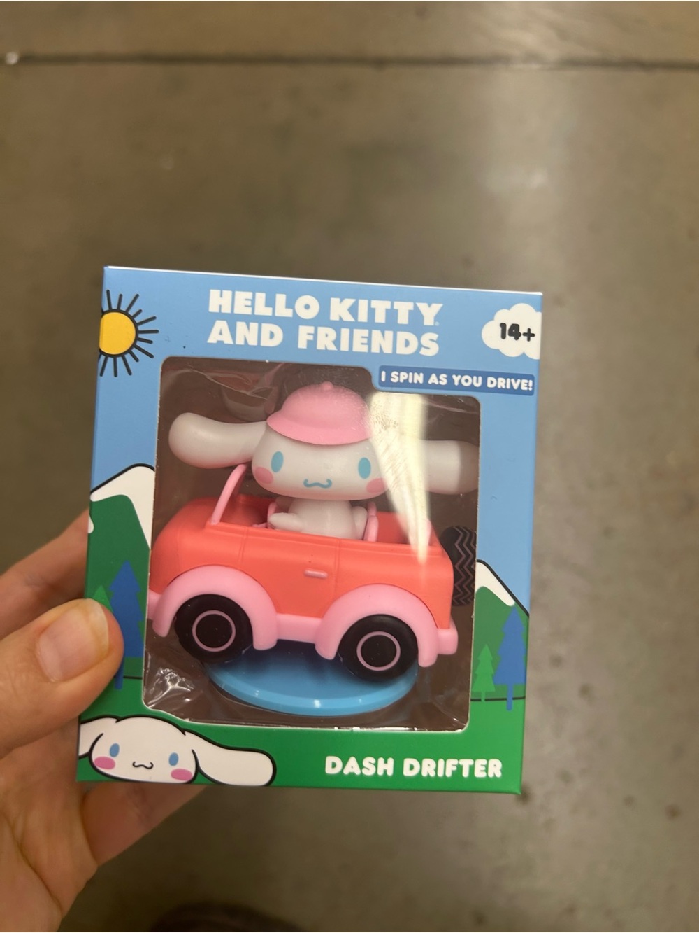 NWT Cinnamoroll Drifter spin as you drive